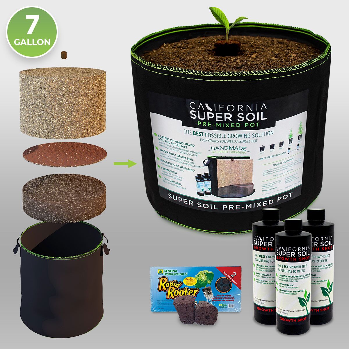 PreMixed Super Soil Pot - 7 Gallon PreMixed Super Soil Pot - 7 Gallon