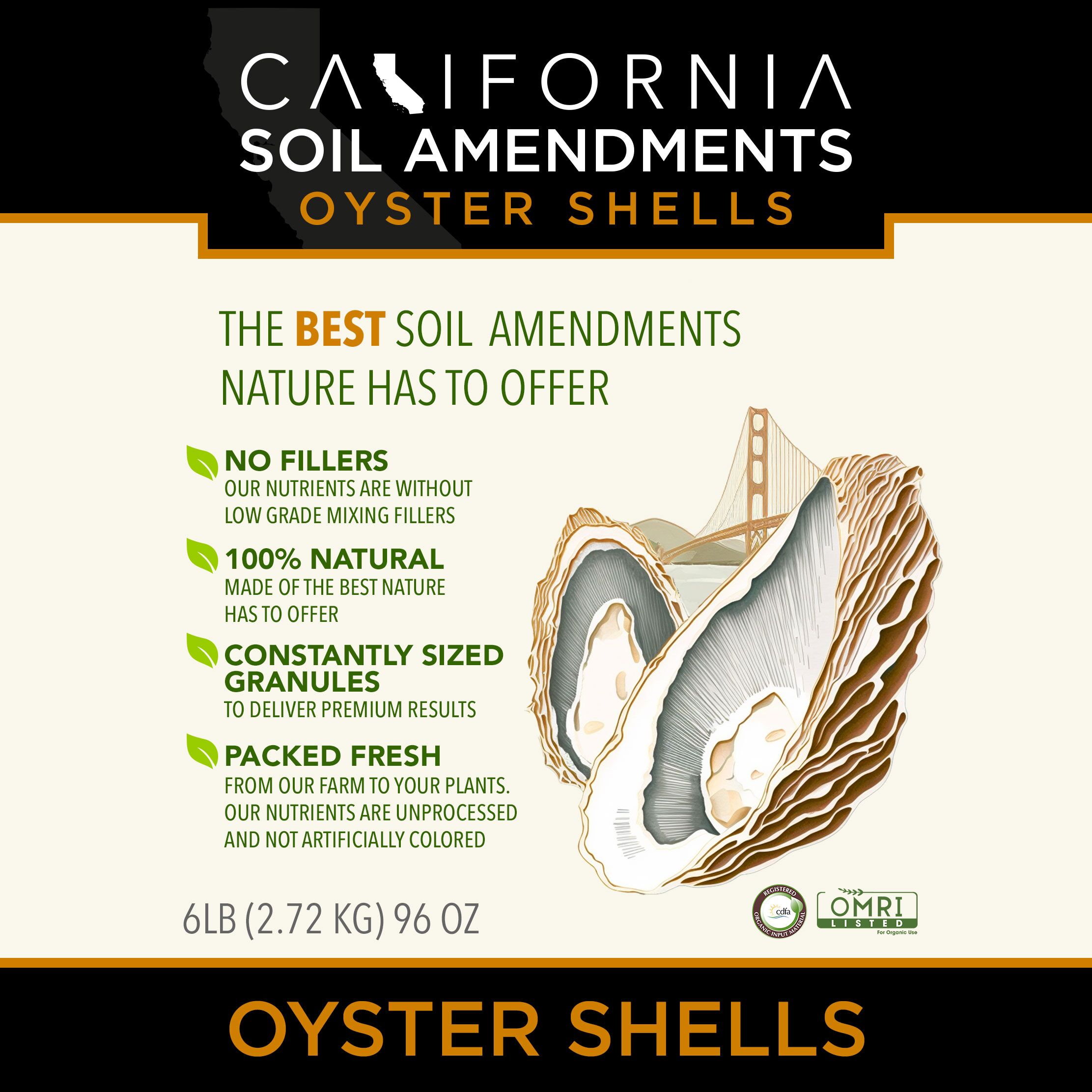 Oyster Shells front label Oyster Shells front label