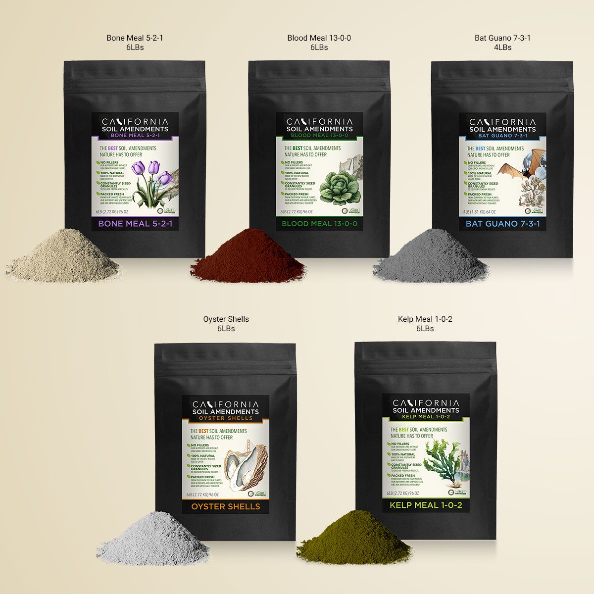 Soil Amendments Bundle Soil Amendments Bundle